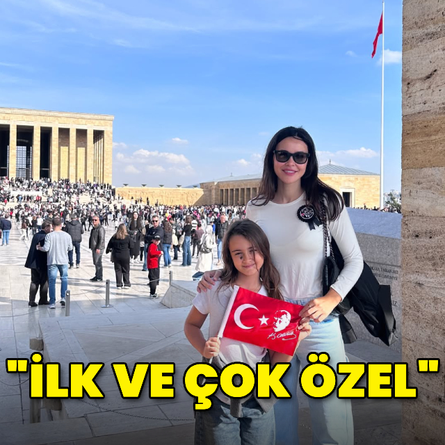 Zeynep Sever Demirel, Kızı Yade ile Anıtkabir'de Duygusal Anlar Yaşadı