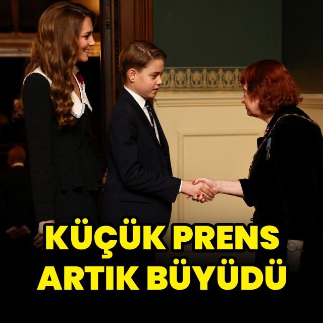 Prens George, Annesi Prenses Kate ile Birlikte Görüntülendi