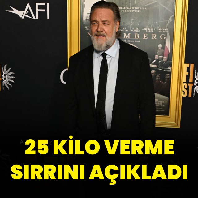 Russell Crowe'un 100 Kiloya İnme Süreci ve Kilo Verme Sırları