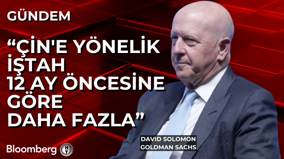Goldman Sachs CEO'su David Solomon: Çin İştahı Artıyor, ABD Liderliğini Sürdürecek