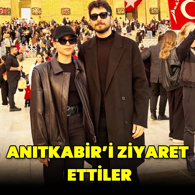 Sıla Türkoğlu ve Nişanlısı Atat Ay Yıldız, 10 Kasım'da Anıtkabir Ziyareti Gerçekleştirdi