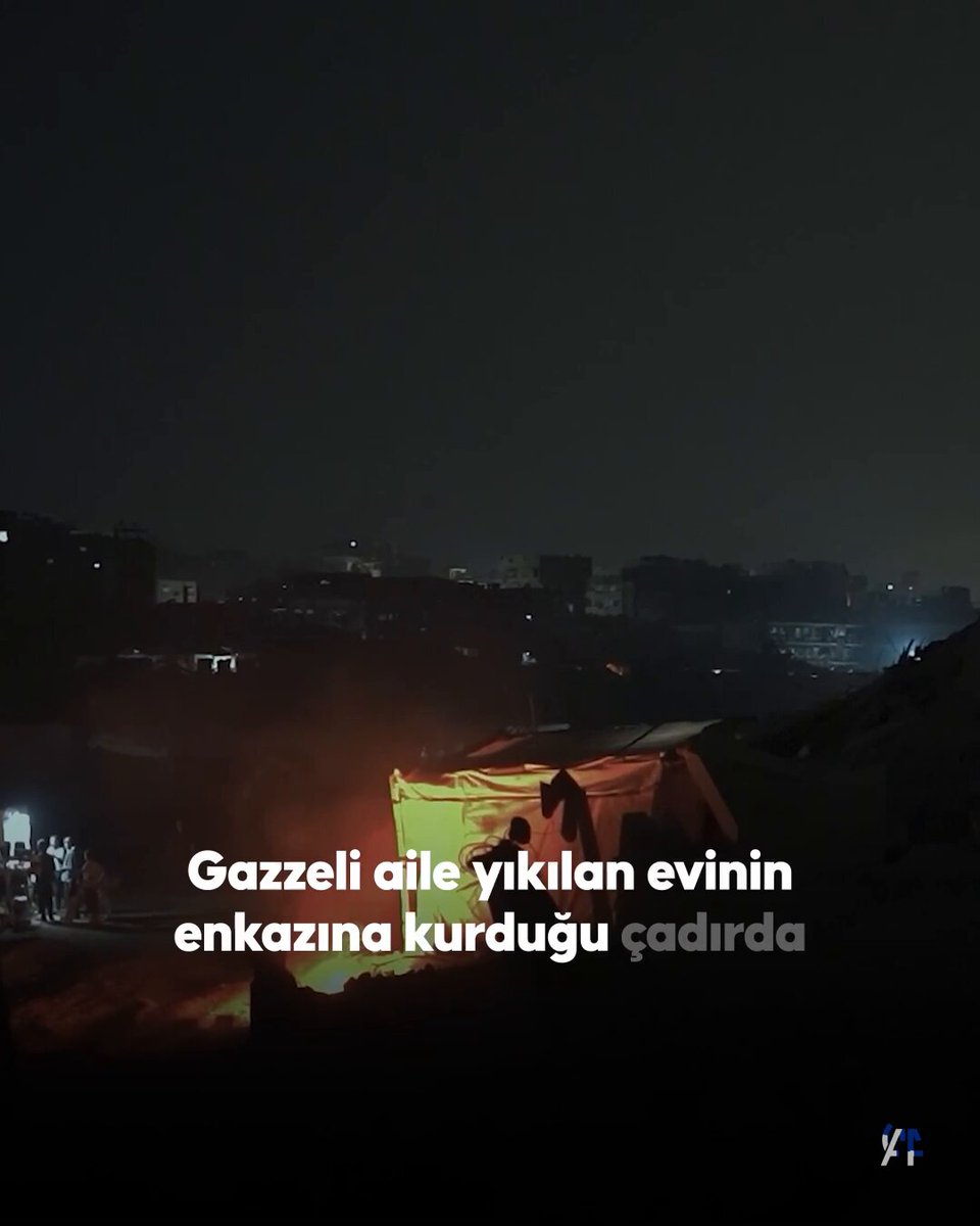 Gazze'de Elektriksiz Yaşam Mücadelesi: Aileler Odun Ateşiyle Isınıyor