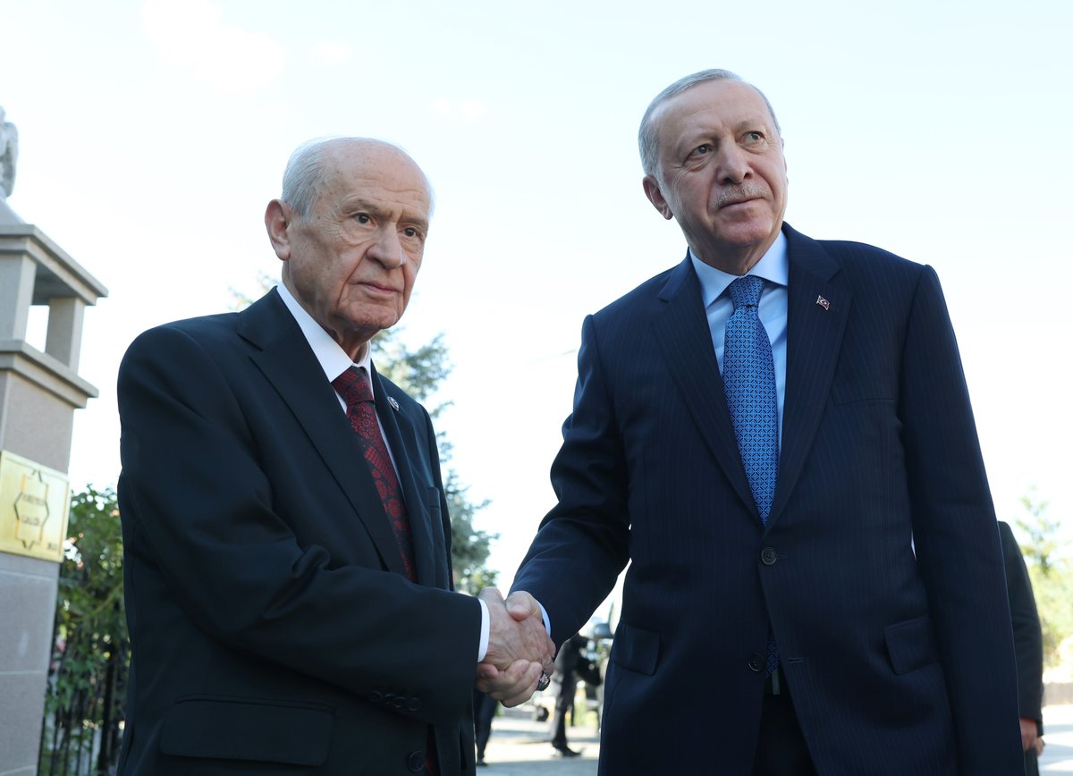 Cumhurbaşkanı Erdoğan, MHP Genel Başkanı Bahçeli'yi Ziyaret Edecek