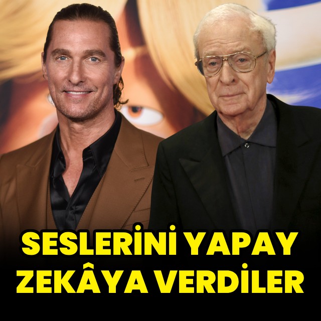 Yapay Zeka, Matthew McConaughey ve Michael Caine'in Seslerini Yeniden Üretecek