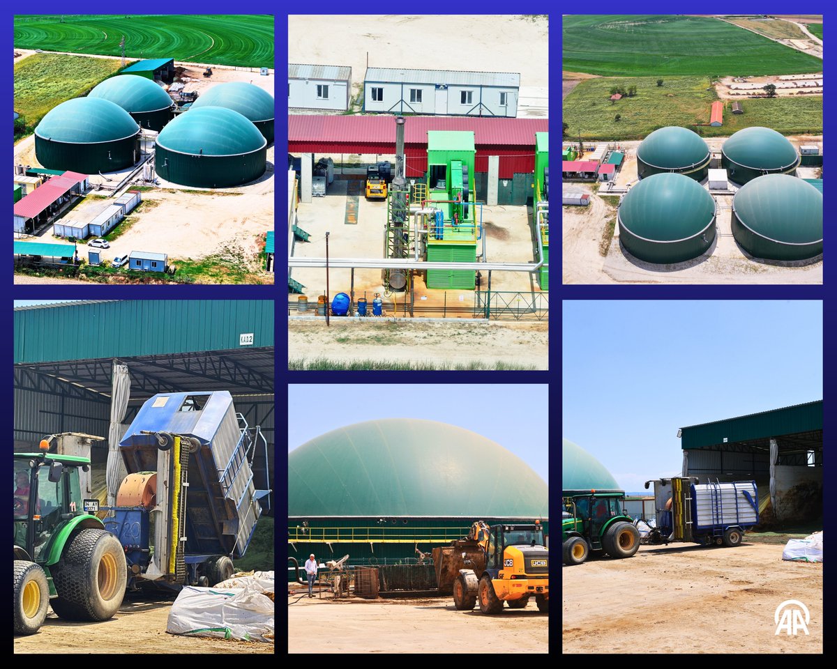 Edirne'de Biyogaz Tesisi ile Atıklar Elektriğe Dönüşüyor