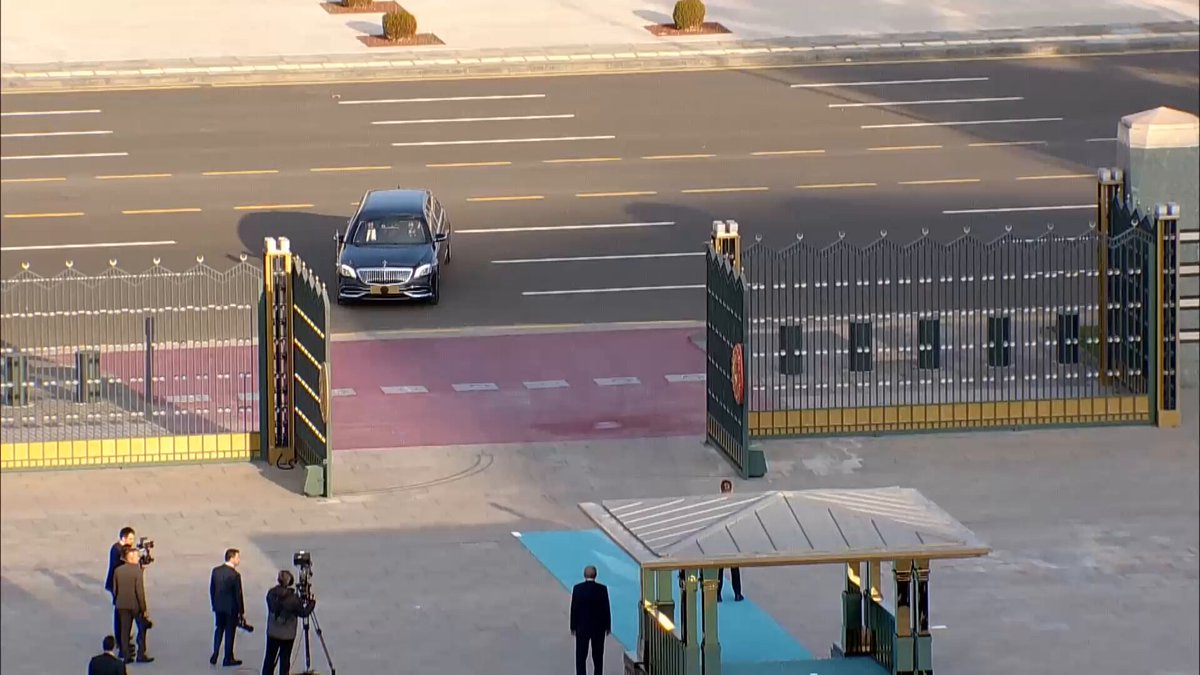 Kuzey Kıbrıs Türk Cumhuriyeti Cumhurbaşkanı Tufan Erhürman, Ankara'da Resmi Törenle Karşılandı