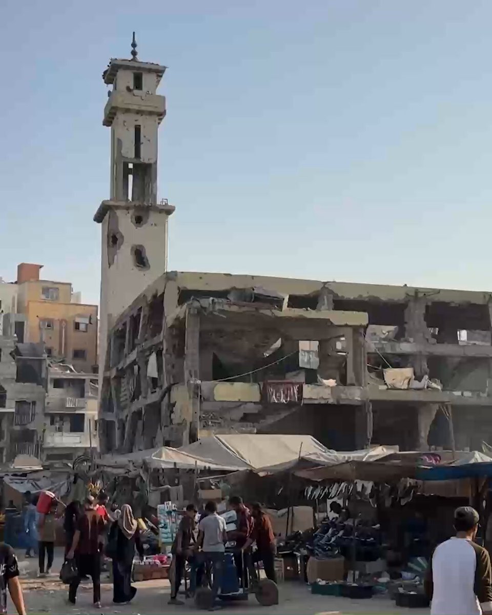 Gazze'deki Eş Şüheda Camisi, Yerinden Edilen Ailelerin Sığınağı Oldu