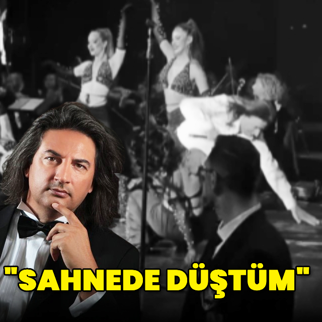 Çelik Erişçi, Konserde Yaşadığı Komik Düşüş Anını Sosyal Medyada Paylaştı