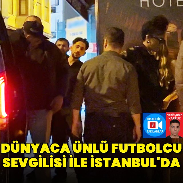 Jadon Sancho ve Sevgilisi Saweetie İstanbul'da Görüntülendi