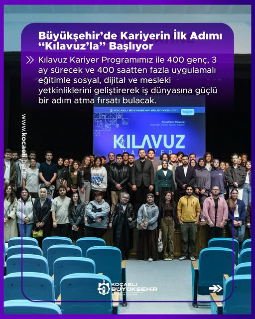 Kocaeli'de Gençlere İş Hayatına Geçişte 3 Aylık Yoğun Eğitim Desteği