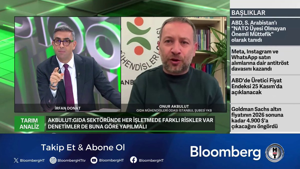 Gıda Mühendisleri Odası'ndan Kritik Uyarı: Restoran Açmak İçin Eğitim Şartı Aranmıyor