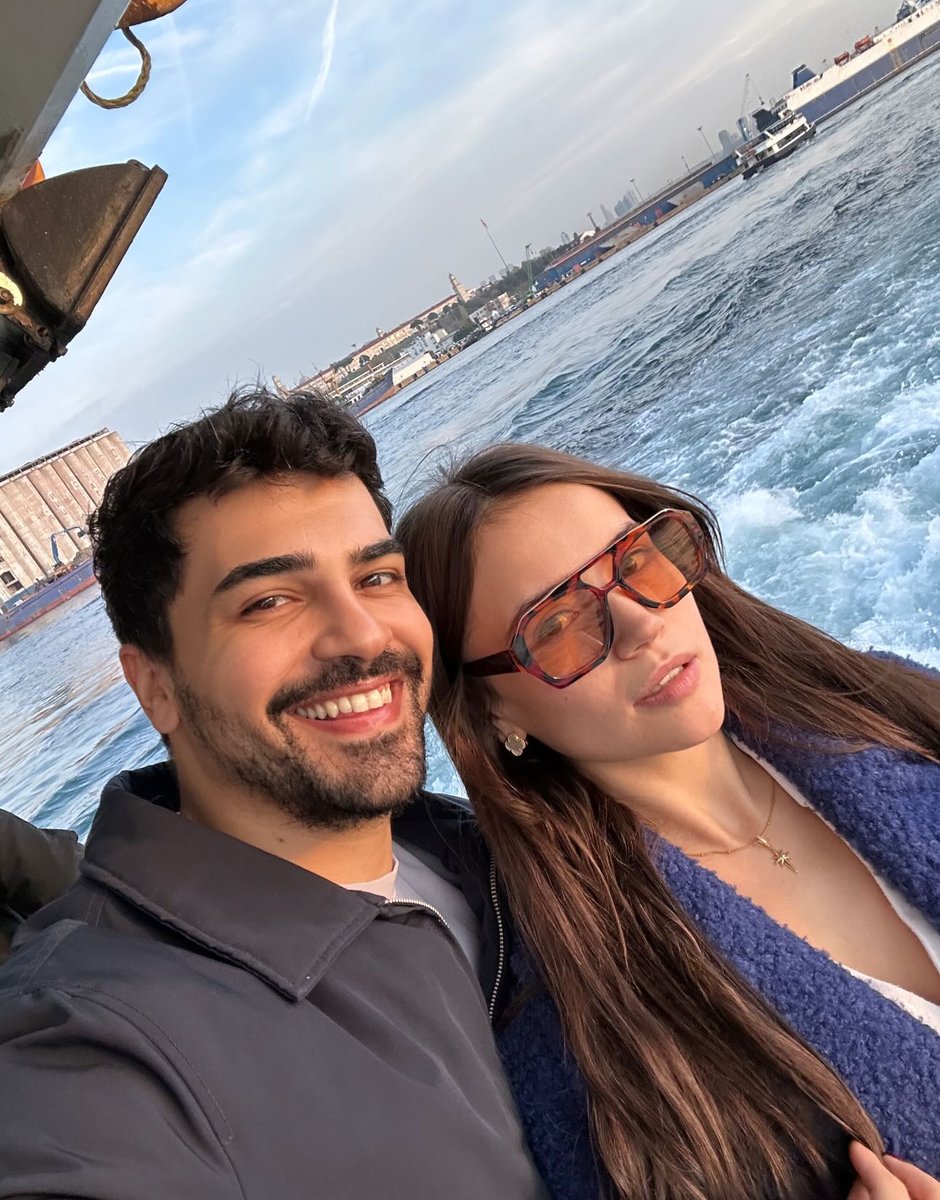 Yağmur Yüksel ve Oktay Ekinci'den İstanbul'da Romantik Anlar
