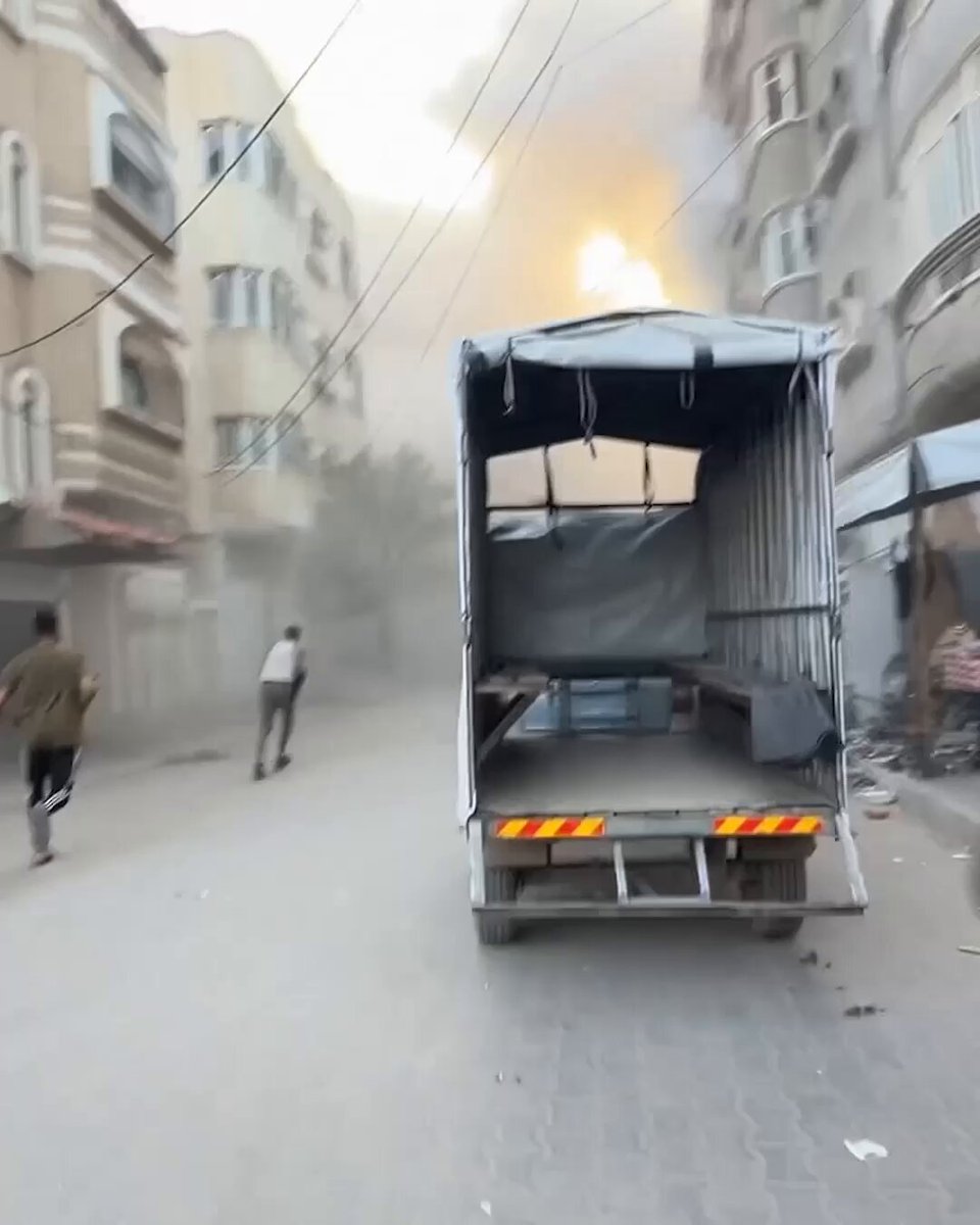 İsrail Ordusu Ateşkesi İhlal Etti, Nusayrat'ta Bina Hedef Alındı