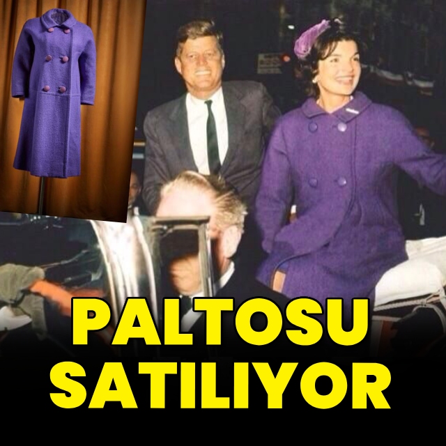 Jackie Kennedy'nin İkonik Paltosu Açık Artırmada