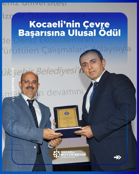Akdeniz Üniversitesi Çevre Hizmet Ödülleri'nde Türkiye Ölçeği Ödülü'nü Kazandı