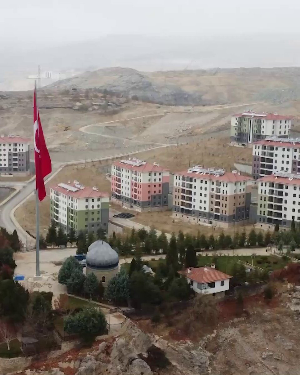 Darende'de TOKİ Deprem ve Sosyal Konutları Sahiplerine Teslim Ediliyor