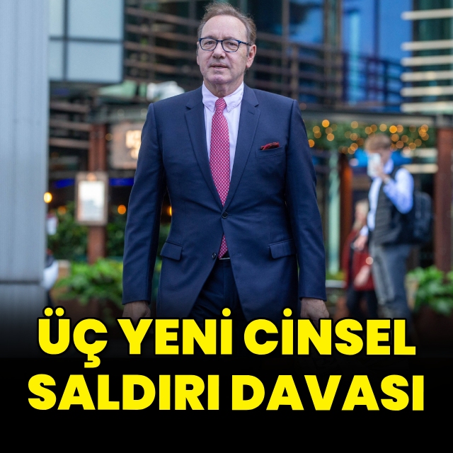 Kevin Spacey'ye Üç Yeni Cinsel Saldırı Davası Açılıyor