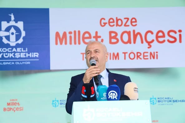 Gebze Millet Bahçesi Bugün Açıldı: Kentin Yeni Sosyal Yaşam Merkezi