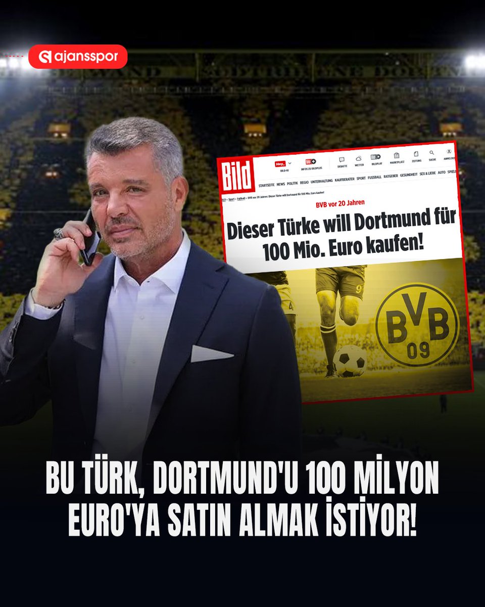Sadettin Saran'ın 20 Yıl Önceki Borussia Dortmund Satın Alma Girişimi