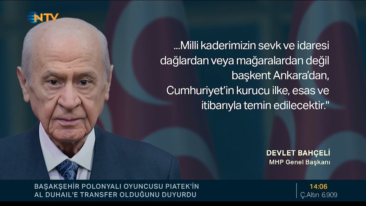 MHP'den Ankara Vurgusu: Milli Kader Başkentten Yönetilecek
