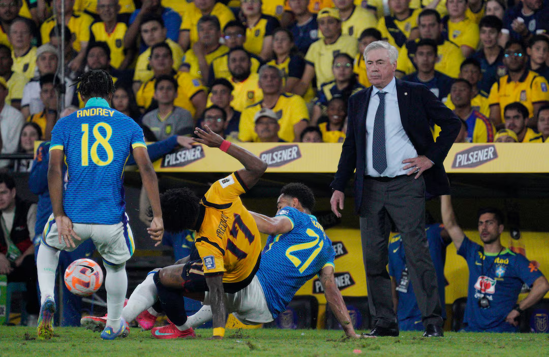 Brezilya Ancelotti Era'sını Beraberlikle Başlattı