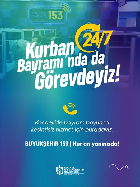 Kocaeli'de Bayram Önlemleri Devam Ediyor: Huzurlu Bir Bayram İçin Görev Başında
