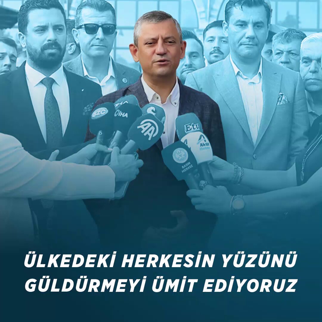 CHP Genel Başkanı Özgür Özel'den Kurban Bayramı Açıklaması: 