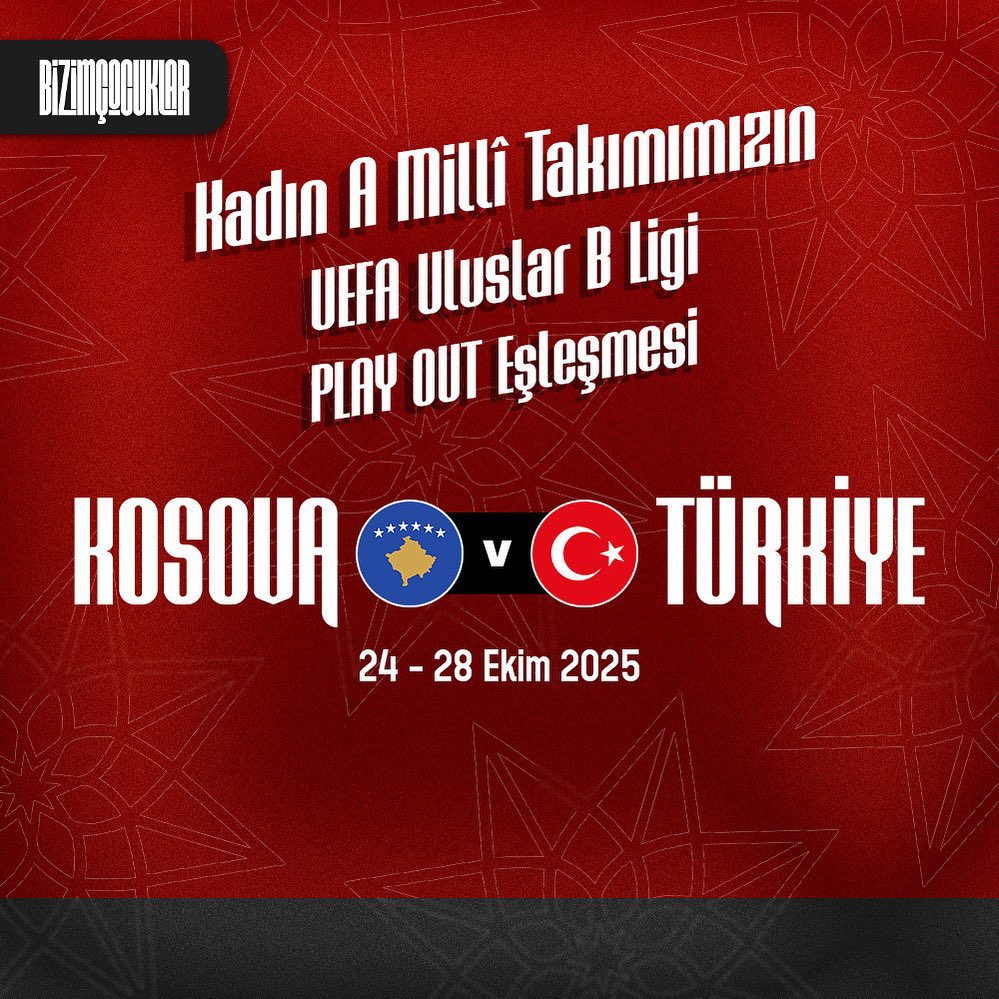 A Milli Kadın Futbol Takımı'nın Play-Out Rakibi Kosova Oldu