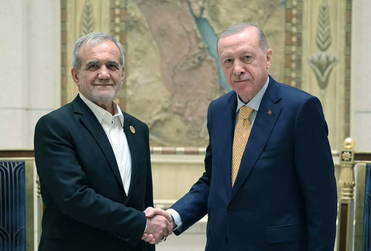 Erdoğan-Pezeşkiyan Görüşmesinde İsrail-İran Çatışması ve Bölgesel İstikrar Masada