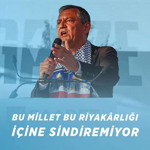 CHP'den Trump'a Gazze Eleştirisi: Katliamların Destekçisi İddiası