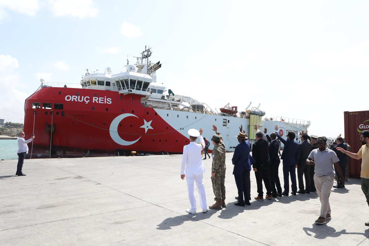 Oruç Reis Sismik Araştırma Gemisi Somali Görevini Tamamladı Türkiye'ye Dönüyor