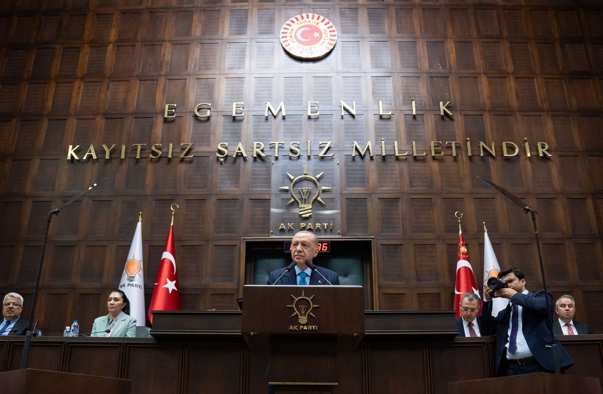 Cumhurbaşkanı Erdoğan TBMM Grup Toplantısı'na Katıldı