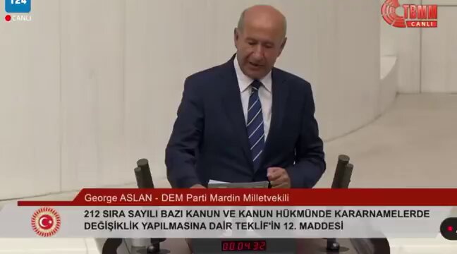 DEM Parti Milletvekili Aslan'dan Mansur Yavaş'a Soykırım Eleştirisi