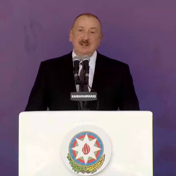 Azerbaycan Cumhurbaşkanı Aliyev'den Türkiye'ye Kardeşlik Mesajı: 