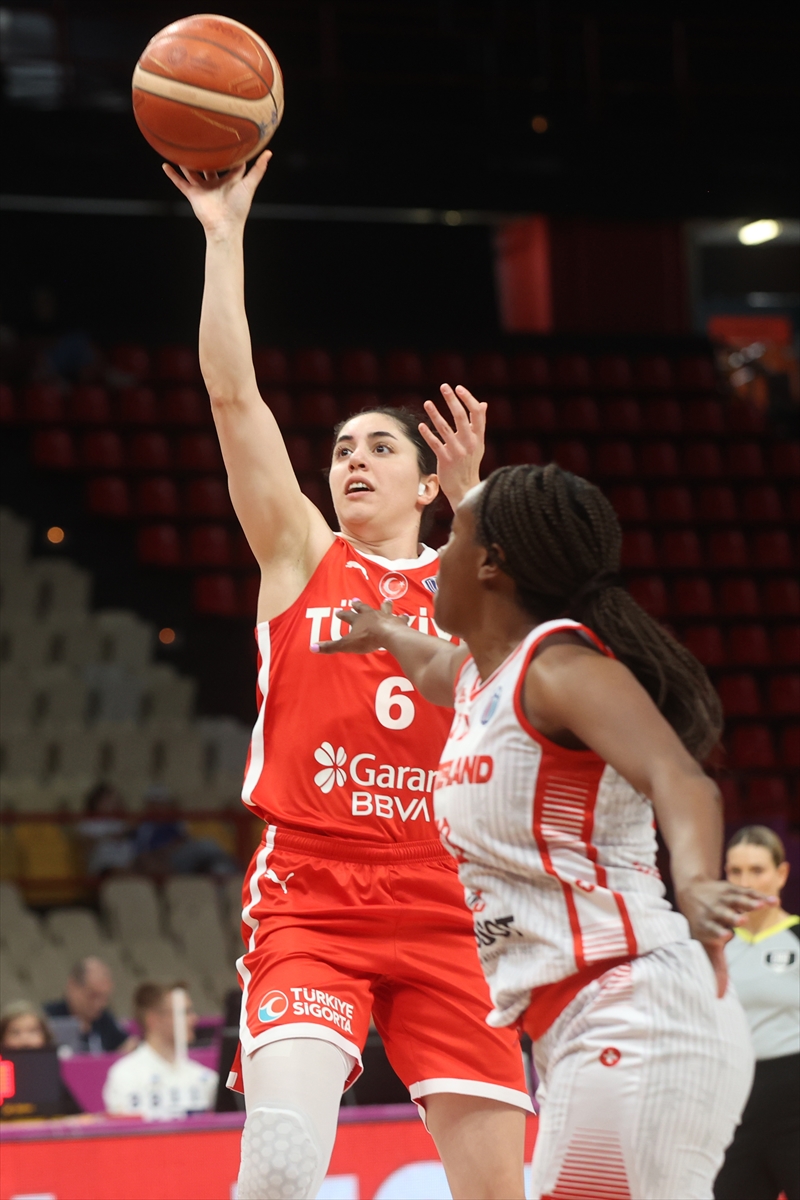 Potanın Perileri EuroBasket'te İlk Galibiyetini Aldı: İsviçre'yi 91-67 Mağlup Etti