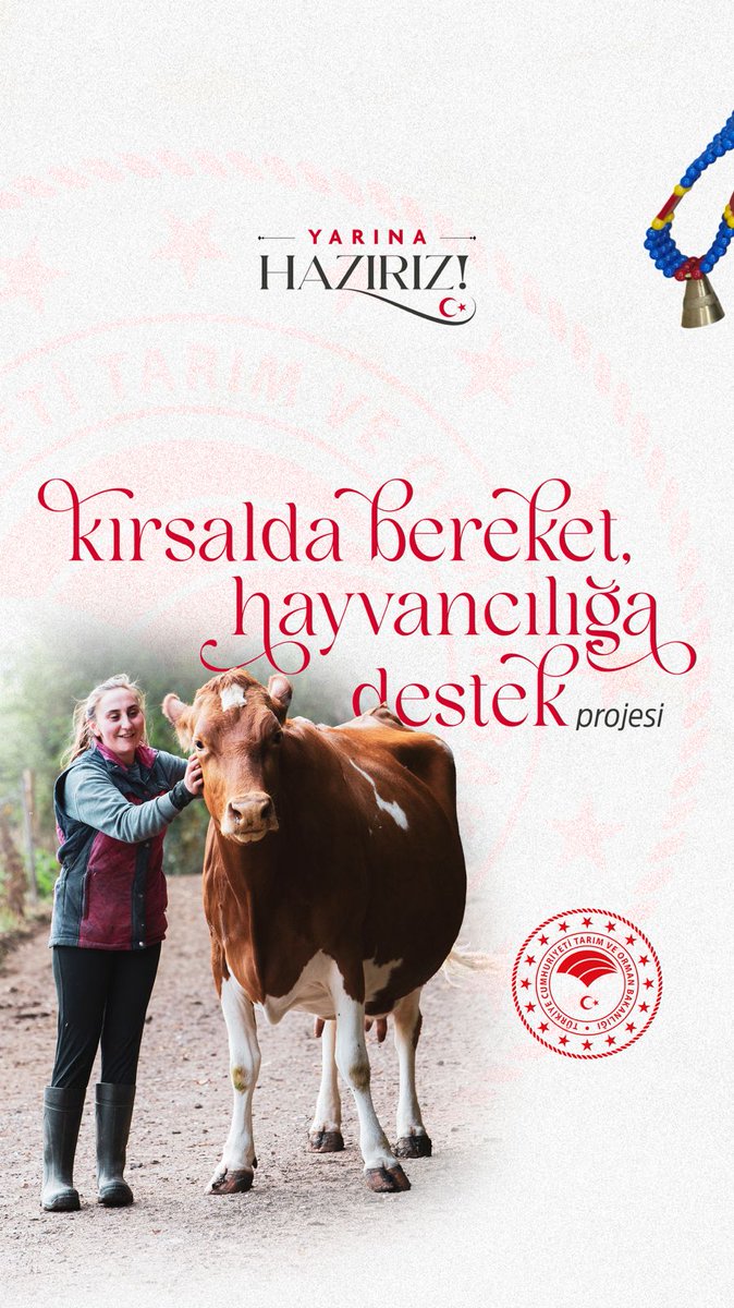 Kırsalda Bereket Hayvancılığa Destek Projesi ile Türkiye Yüzyılında Tarım Destekleri Artıyor