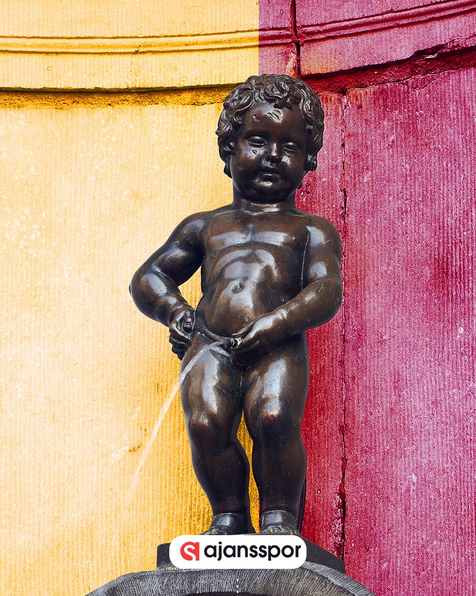 Galatasaray Forması Brüksel'deki Manneken Pis Heykelini Giydirecek