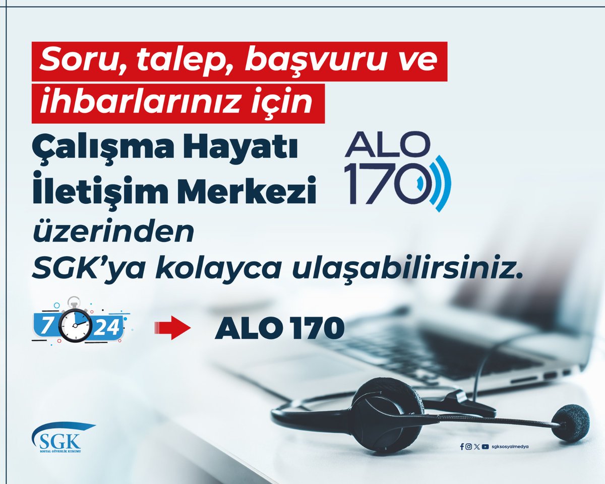SGK'ya Ulaşım Kolaylaştı: ALO 170 Hattı ile Tüm Sorularınıza Cevap