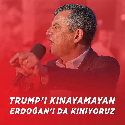 CHP'den Netanyahu'nun Kayıkçı Kavgasına ve ABD'nin Uluslararası Hukuk Dışına Çıkmasına Tepki