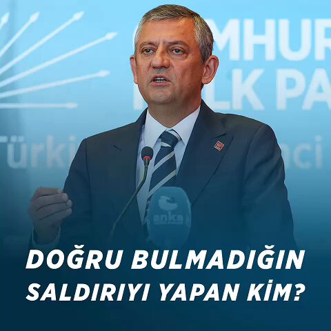 CHP Genel Başkanı Özgür Özel'den Trump ve Erdoğan'a Sert Eleştiri