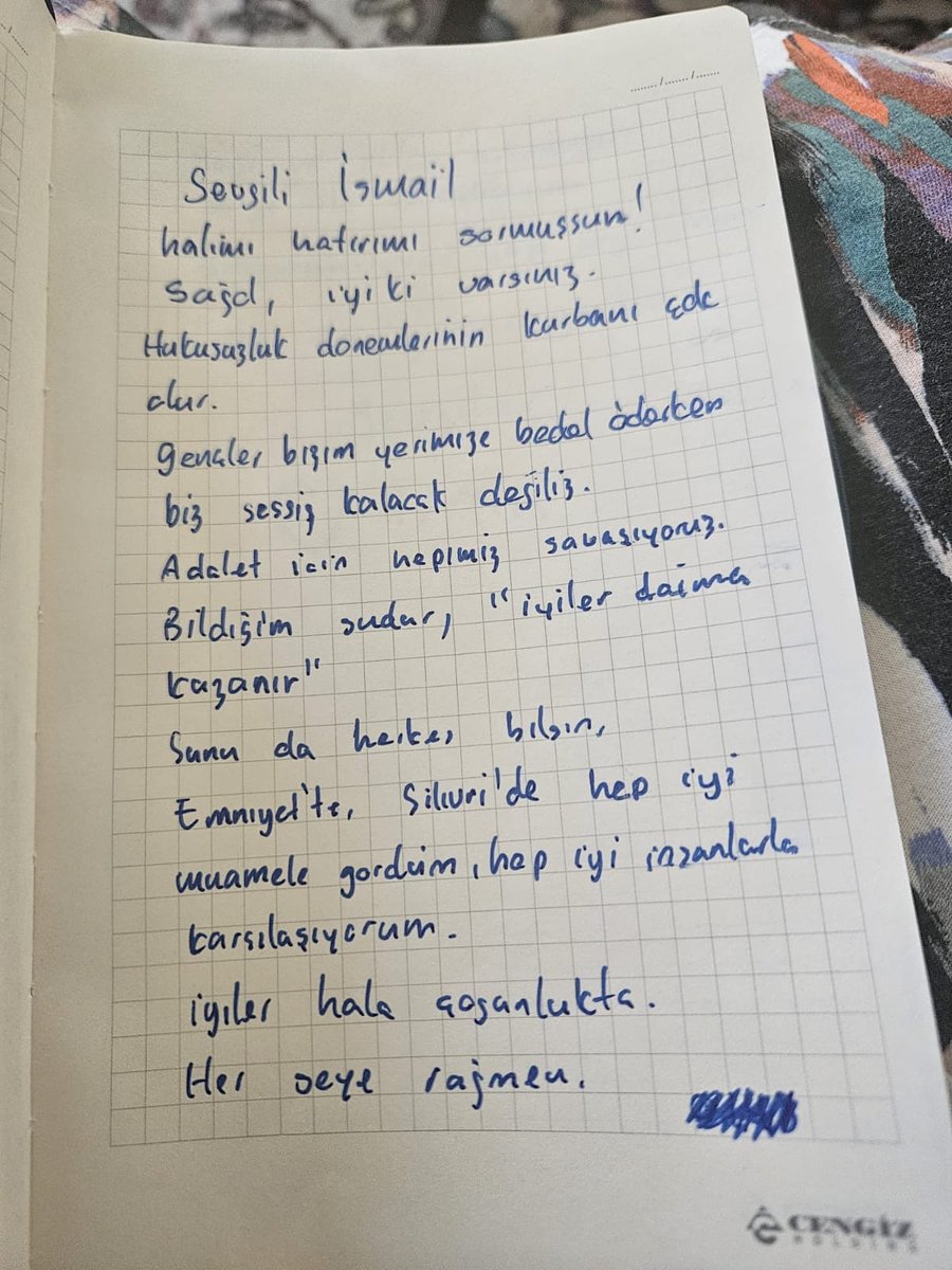 İsmail Saymaz, Fatih Altaylı'nın Silivri Cezaevi'nden Gönderdiği Mektubu Paylaştı: 