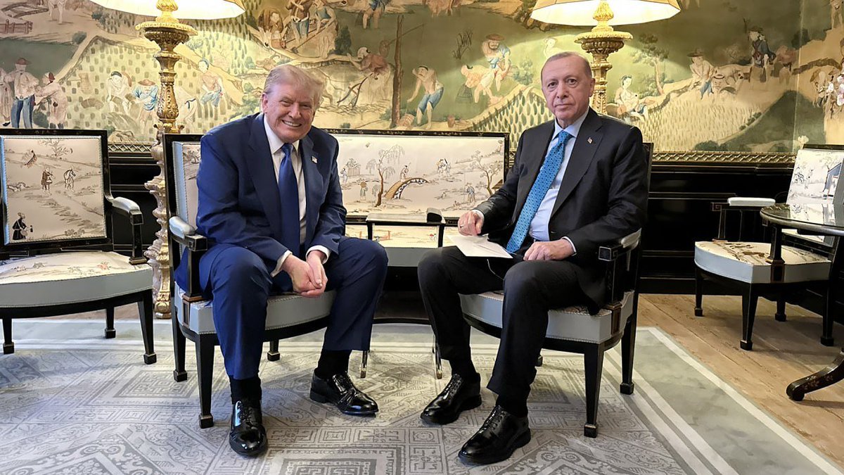 Erdoğan-Trump Görüşmesinden İlk Fotoğraf Yayınlandı