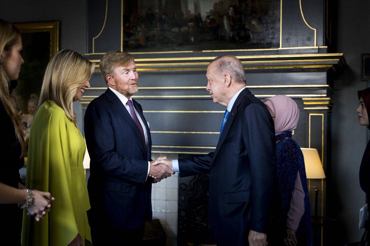 Cumhurbaşkanı Erdoğan Hollanda'da Resmî Ziyarette