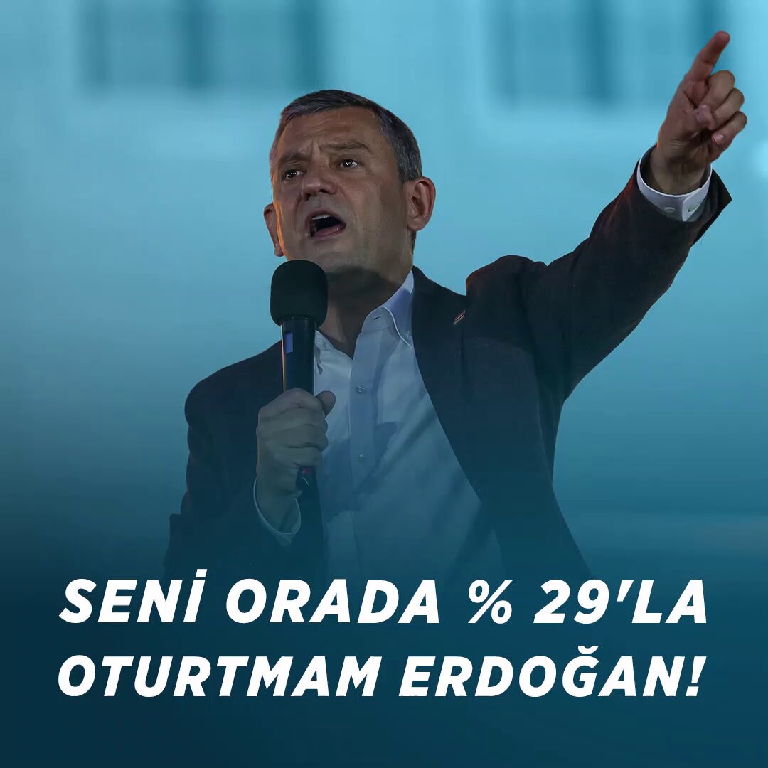 CHP'den Erdoğan'a Karşılık: Anketler CHP'yi Öne Geçiriyor