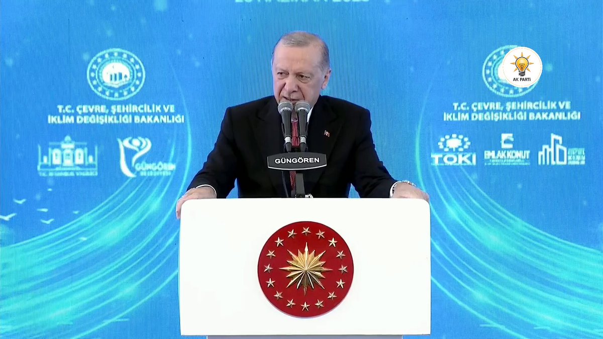 Kentsel Dönüşüm Milli Güvenlik Meselesi: Cumhurbaşkanı Erdoğan'dan Önemli Açıklama