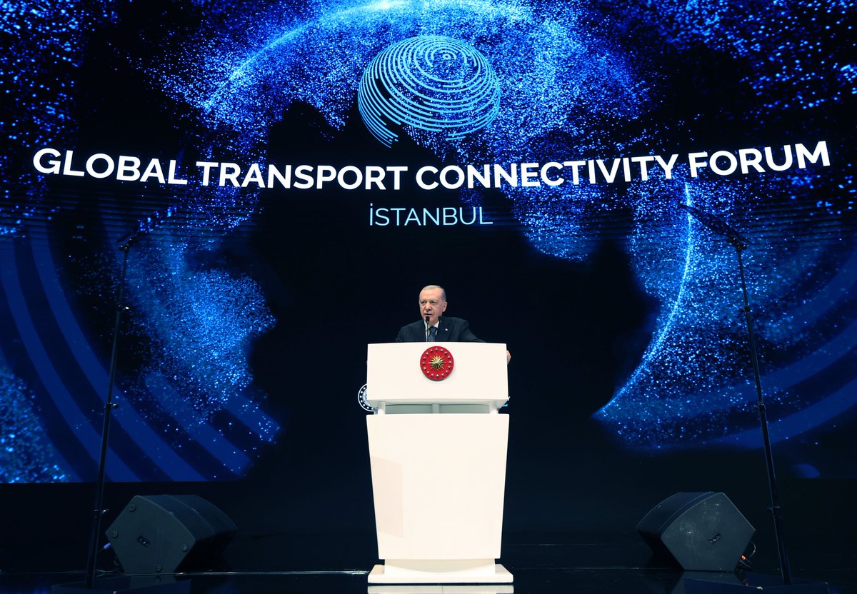 Erdoğan Küresel Ulaştırma Koridorları Forumu'nun Açılışını Yaptı