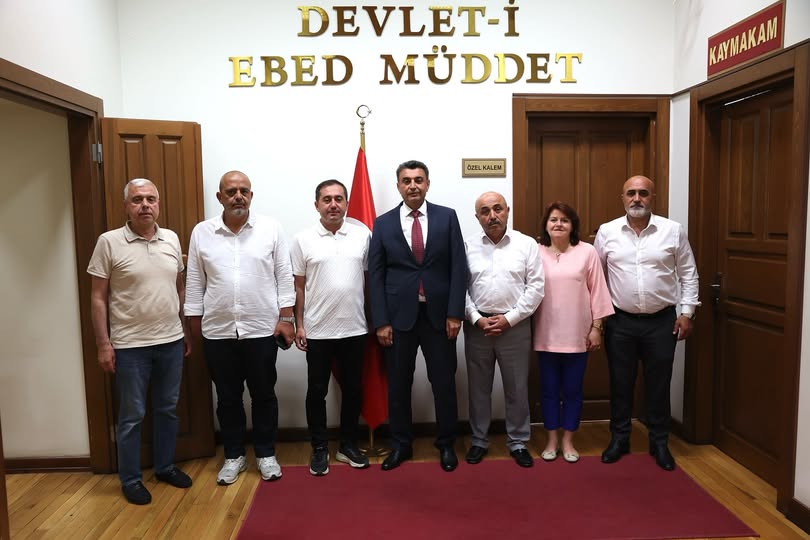 Darıca Belediyesi Heyeti, Kaymakam Yüksel Kara'ya Veda Ziyareti Gerçekleştirdi