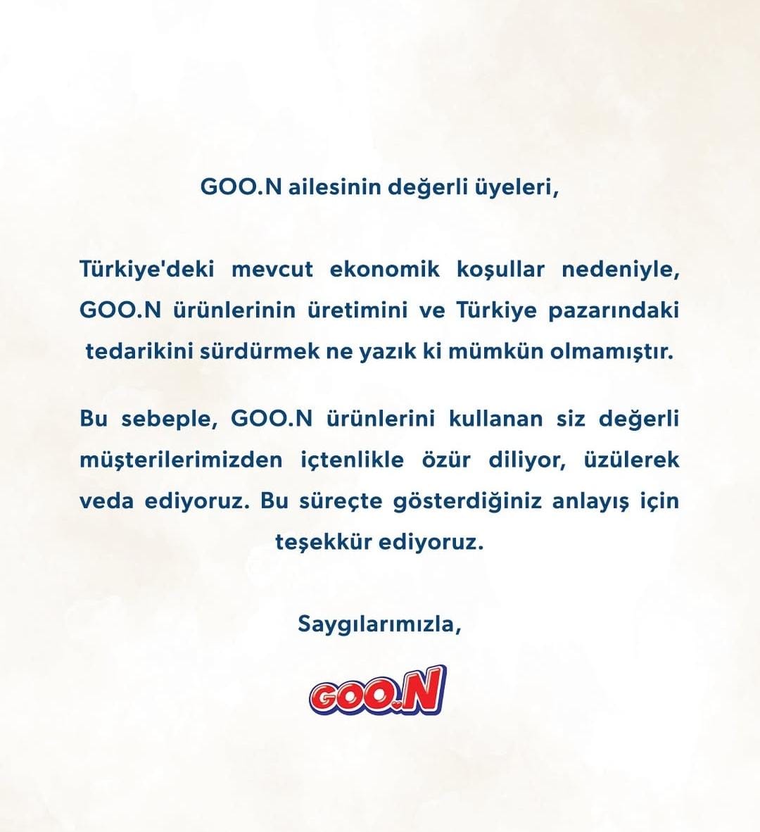 Japon Bebek Bezi Markası Goo n Türkiye Pazarından Çekildi