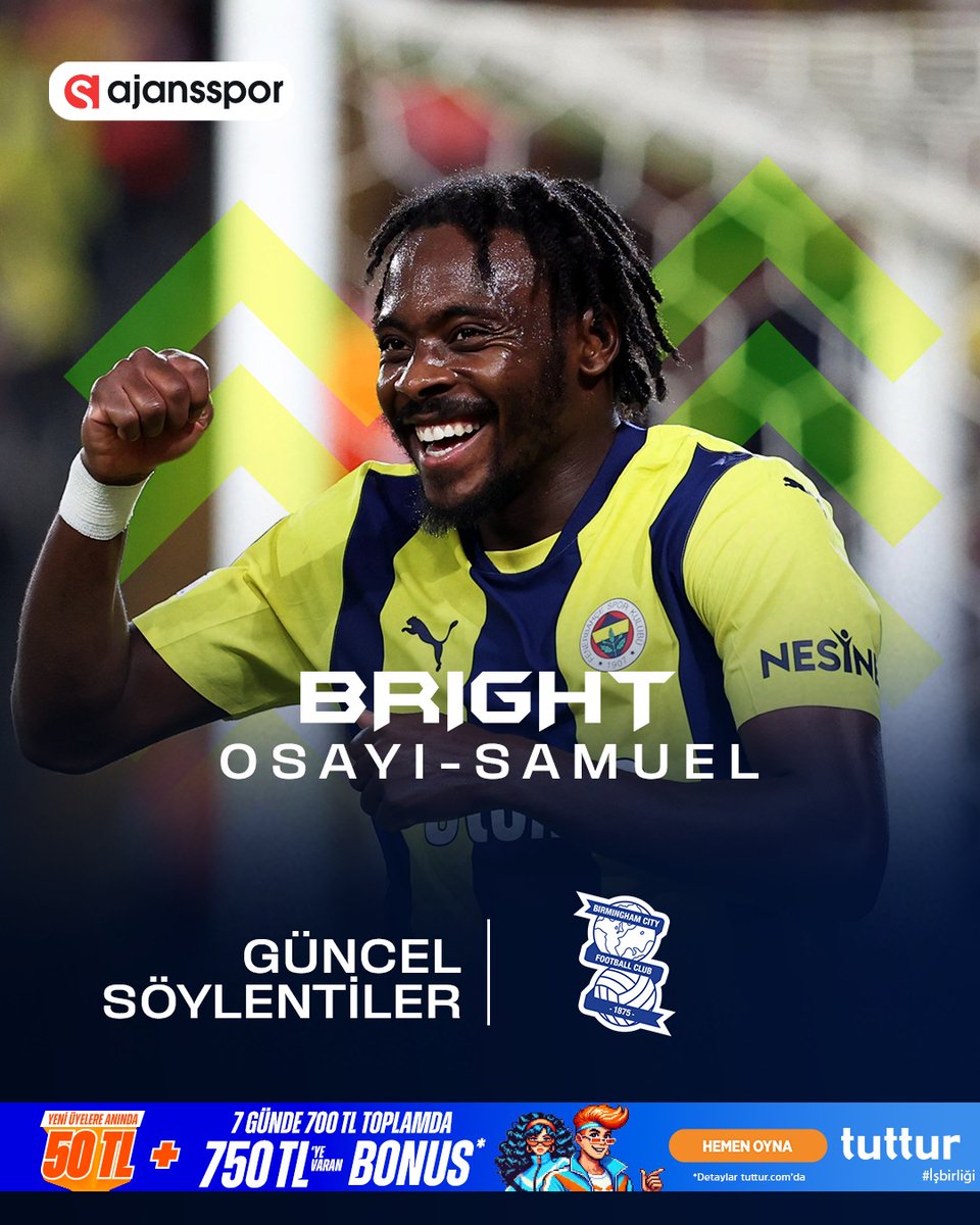 Bright Osayi Samuel'dan Birmingham'a Sinyal: Transfer Görüşmeleri Başladı