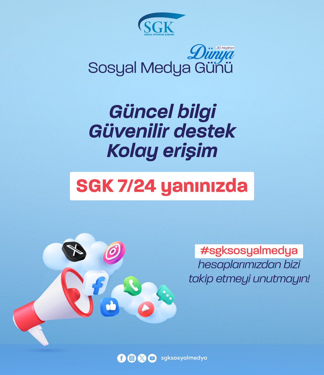 SGK, Sosyal Medyada 10 Yılı Geride Bıraktı